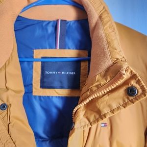 Tommy Hilfiger men's tan puffer size small